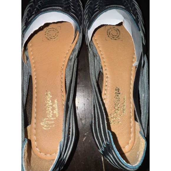 Macarena Collection Sandals women Huarache Colorful Leather Mexican style size 8 - Picture 5 of 9